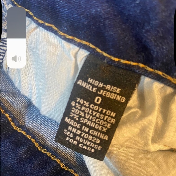 Rue 21 Women’s Distressed Skinny Jeans Size 0 Dark Wash Ripped - Picture 8 of 15